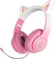 Навушники Defender FreeMotion B505 Pink LED Bluetooth (4745090822847) - зображення 1