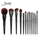Набір пенлів для макіяжу (13 шт) Jessup beauty Black Phantom Collection T300 - зображення 1