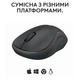 Миша бездротова Logitech M240 Silent Charcoal (910-007119) чорно-сірий - изображение 5