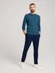 Джемпер Tom Tailor basic crew neck sweater XXL Темно-синій 1027299XX1028733 - зображення 3