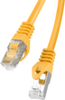 Patchcord Intellinet CAT5e UTP 10 m Żółty (0766623701662) - obraz 1