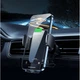 Тримач для телефону в машину з бездротовою зарядкою REMAX RM-C05 Electric 3-Axis 15W Чорний - зображення 6