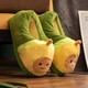 Капці-кігурумі Авокадо My Kigu Домашні Чоловічі М'які Плюшеві Зелений 38-43 (308841) - зображення 3