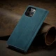 Чохол книжка Caseme з магнітом для iPhone 14 Pro Max зелений гаманець - зображення 4