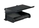 Держатель туалетной бумаги с полкой WENKO Classic Plus Black, сталь, черный - изображение 7