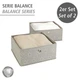 Набор органайзеров WENKO Balance из 2 шт, 28 x 13 x 28 см, флис - изображение 2