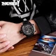 Часы наручные мужские SKMEI 1515BK BLACK, часы наручные электронные тактические. Цвет: черный - изображение 5