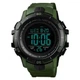 Часы наручные мужские SKMEI 1475AG ARMY GREEN, брендовые мужские часы, часы для мужчины. Цвет: зеленый - изображение 2