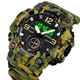 Годинник наручний чоловічий SKMEI 1965CMGN CAMO GREEN, військовий чоловічий наручний годинник зелений. Колір: камуфляж - зображення 4
