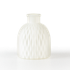 Ваза для цветов MVM MY HOME декоративная 15 см Белая (DH-FLOWERS-09 WHITE) - изображение 1