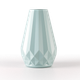 Ваза для квітів MVM MY HOME декоративна 20.5 см Блакитна (DH-FLOWERS-07 BLUE) - зображення 1