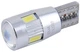 Светодиодные лампы Solar Electric 5730 + lens Canbus 12 В T10 W2.1x9.5d 6SMD White 2 шт (SL1347) - изображение 1