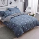 Комплект постільної білизни двоспальний ZMW "Home Textiles" (37625) Трикутники на синьому - зображення 2