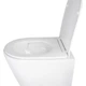 Унитаз подвесной безободковый белый Q-TAP Swan с сиденьем с микролифтом QT16335179W - изображение 5