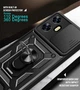 Чехол Hide Shield для Realme C55 / RMX3710 бампер противоударный с подставкой Black - изображение 9