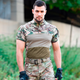 Тактична футболка Han-Wild HW021 Camouflage CP 3XL - зображення 2