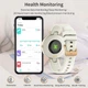 Умные смарт часы TechONE Elegant QR-AF001 Белые - изображение 9