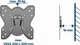 Настенный кронштейн Gembird 23 - 42” (до 25 кг) (WM-42F-03) - изображение 6