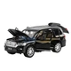 Машинка іграшкова Toyota Land Cruiser 200 моделька металева колекційна з підсвіткою фар 19 см Чорний (4116802) - зображення 3