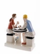 Статуетка порцелянова KYIV PORCELAIN У кафе 17 см (102) - зображення 4