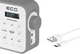 Радиоприемник портативный ECG RD 110 DAB White (сеть/батарейки) - изображение 8