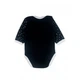 Бодик черный Little stars 02 MISHKA 1001 Размер 80 - изображение 2