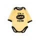 Боди желтый Little stars Hero MISHKA 1422 Размер 62 - изображение 1