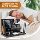 Настольный органайзер подставка с крючком Модифицированная Teslyar для телефона наушников часов Черный (PP0007) - изображение 5