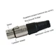 Микрофонный кабель GLS Audio Patch Cords XLR Male - XLR Female,15 метров, экранированный, черный, 3309416 - изображение 3