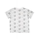 Футболка белая Коты Рыскы MISHKA 1454 Размер 110 - изображение 2