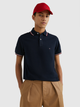 Koszulka polo męska Tommy Hilfiger MW0MW13080-DW5 M Granatowa (8719861575818) - obraz 1