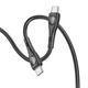 Кабель OTG\Charge BOROFONE BX98 Type-C to Type-C Superior 60W charging data cable Black BX98CCB - изображение 3