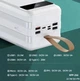 Павербанк УМБ на 80000 mAh 22.5W зі швидкою зарядкою та індикатором заряду з ліхтариком повербанк батарея power bank для телефону REMAX RPP 266 Білий - зображення 6
