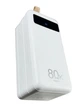Павербанк УМБ на 80000 mAh 22.5W зі швидкою зарядкою та індикатором заряду з ліхтариком повербанк батарея power bank для телефону REMAX RPP 266 Білий - зображення 12