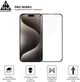 Защитное стекло ArmorStandart Pro для смартфона Apple iPhone 15 Pro Max Black (ARM71485) - изображение 2
