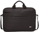 Torba do laptopa Case Logic 15.6" Czarny (ADVA116 BLACK) - obraz 1