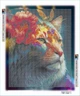 Алмазна мозаїка алмазна викладка Яскравий кіт 50x40 OG00543SB - зображення 2