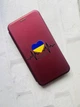 Чохол-книжка з малюнком для iPhone 11 Бордовий :: В ритмі ЗСУ (принт 70) - зображення 2