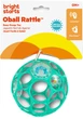 Игрушка-погремушка Bright Starts Oball Rattle Голубая (11486) - изображение 2