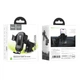 Автомотримач Hoco HW3 Wireless з бездротовою зарядкою (швидка зарядка, 15 Вт, на дефлектор, для смартфона) - Чорний - зображення 4