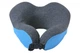 Дорожня подушка ортопедична для подорожей Royal Rest Memory Foam 25*23*12см Синя (RR-06) - зображення 2