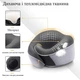 Дорожная подушка ортопедическая для путешествий Royal Rest Memory Foam 28*25*13см Серая (RR-07) - изображение 7
