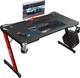 Игровой стол XTRIKE ME DK-02 Gaming Desk 110x60x74 МДФ Black - изображение 7