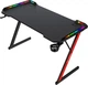 Игровой стол XTRIKE ME DK-05 Gaming Desk RGB подсветка 110x60x74 МДФ Black - изображение 3