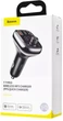 FM-трансмітер Baseus FM Launcher S-13 2 USB + Type-C (CCMT000101) - зображення 5