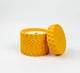 Аромасвічка Гранд Презент ROMANTIC TEA SPA YELLOW 100% WOOD WAX 200g 42h (NAC 1081) - зображення 3