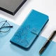 Чехол Clover для Samsung Galaxy A24 / A245 книжка кожа PU с визитницей голубой - изображение 4
