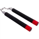 Тренировочные нунчачи с цепью 77457 B2F Black-red - изображение 1