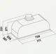 Кухонная вытяжка Falmec Gruppo Incasso Touch VIS 70 P.E. Inox CGIW70.E16P9#ZZZI491F - изображение 4
