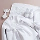 Полный набор для крещения девочки с теплой крыжмой 68 см белый KD24KR7-VinetsSyzy-22 Ladan - изображение 2